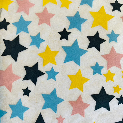 Stars (Multi-Coloured) - Underglaze Transfer Sheet by Elan Pottery