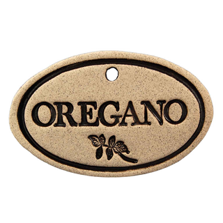 Garden Markers: white stoneware, 3.5"x2.25", weatherproof, rustproof hanger included. Unique leaf design. Handcrafted in Kingston, Ontario at Amaranth Stoneware.