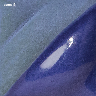 Purple Velvet Underglaze is a violet color that softens at cone 05, becomes bluish at cone 5, and lightens at cone 10. Amaranth Stoneware Canada.