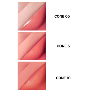 Salmon Velvet Underglaze is a soft peach that darkens at cone 5 and becomes a toasted peach at cone 10. Amaranth Stoneware Canada.