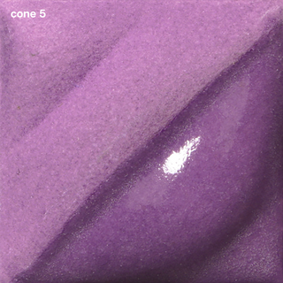 Violet Velvet Underglaze is a soft plum at cone 05, darkens at cone 5, and becomes deep lilac at cone 10. Amaranth Stoneware Canada.
