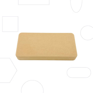 Wallie Rectangle Wood Drape Mold by GR Pottery Forms