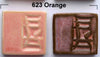 623 Orange Reduction Look Glaze by Opulence - Amaranth Stoneware Canada