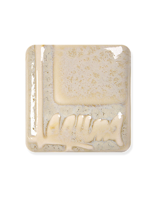 Cream glaze. Translucent Cream is the base glaze for the Mystic glaze series.
