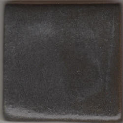 Charcoal Satin glaze, dark charcoal color with a soft finish, ideal for a natural look. Amaranth Stoneware Canada.