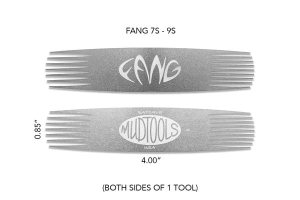 MudTools FANG SM 3-4 Scoring, Silver Sage Ceramics