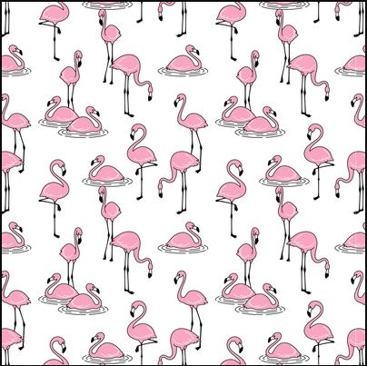 Flamingos - Underglaze Transfer - Amaranth Stoneware Canada
