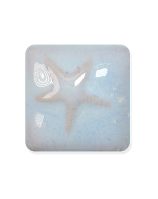 Milky blue glaze. This is the base glaze for the Dynasty Gloss glazes.