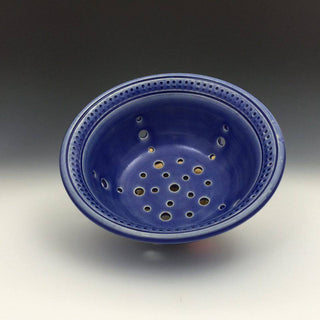 A deep, clear blue that pools darker. Perfectly translucent for details or underglaze. A stunning addition to your work! Amaranth Stoneware Canada.