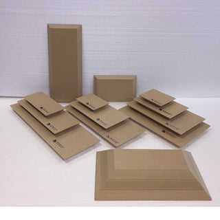 Wood drape molds for dinnerware and platters, durable and reusable fiberboard. Avoid wet conditions over 24 hrs. Amaranth Stoneware Canada.