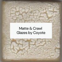 Matt & Crawl Glazes