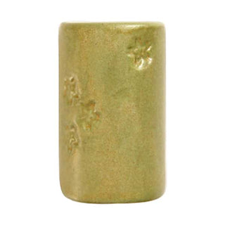 Wasabi green. Inspired by wood-fired Shino glazes, this series offers unique, reactive looks in your cone 6 electric kiln! Amaranth Stoneware Canada.