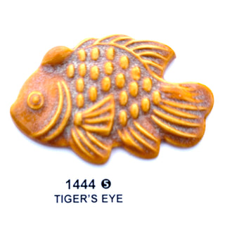 Orange glaze. Spectrum’s 1444 Tiger's Eye is a cone 4/6 stoneware glaze. Amaranth Stoneware Canada.