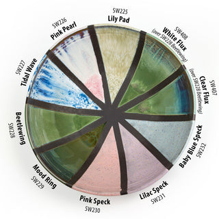 NEW 2026 Glaze Sample Set by Mayco (10x4oz)