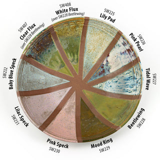 NEW 2026 Glaze Sample Set by Mayco (10x4oz)