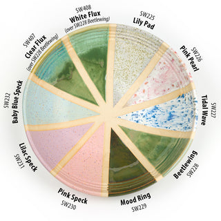 NEW 2026 Glaze Sample Set by Mayco (10x4oz)