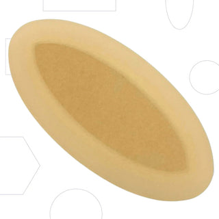 RD2 OVAL Individual Wood Drape Mold by GR Pottery Forms