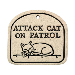 Attack Cat On Patrol - Amaranth Stoneware Canada