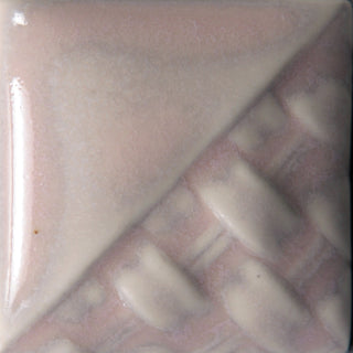 Cone 6: Semi-gloss glaze with white to mauve tones, deepening to purple at Cone 10. Food safe. Amaranth Stoneware Canada.