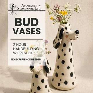 Bud Vase: Handbuilding Workshop