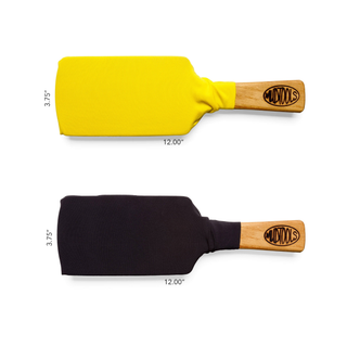 Sherrill Mudtools Paddle is crafted from reclaimed hardwood for lasting use. Includes a blue sleeve for smooth clay work. Amaranth Stoneware Canada.