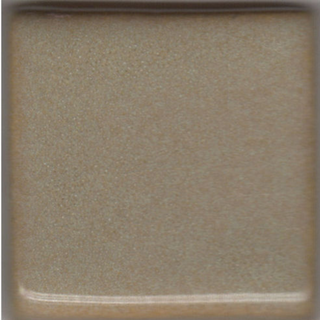 Birch glaze, mottled neutral color that creates oilspot effects when layered. Amaranth Stoneware Canada.