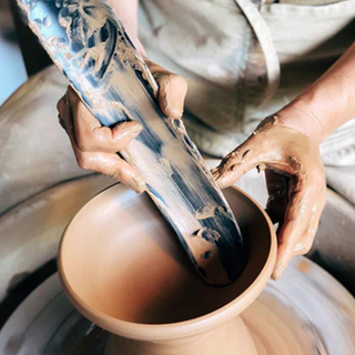 Mudtools Bulls Tongue is essential for crafting bowls with ease. A must-have tool for every kit. Amaranth Stoneware Canada.