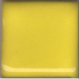 Buttercup glaze, bright cheerful yellow, ideal for accents and contrasts. Amaranth Stoneware Canada.