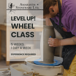 Level Up! 5 Week Pottery Wheel Class