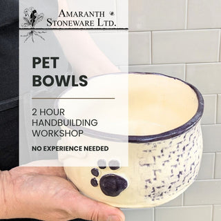 Pet Bowls - Handbuilding Workshop