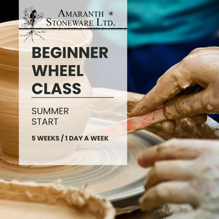 Tuesday Evening Beginner Pottery Wheel Class (August Start)