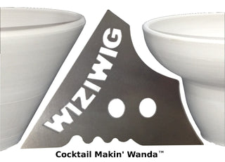 Wanda creates an 8 oz cocktail with 1 lb of clay, 3-1/2" tall by 3-3/4" wide. Also works as a bowl or planter rib. Amaranth Stoneware Canada.