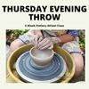 EVENING Thursday Throwing Beginner Class (November Start) - Amaranth Stoneware Canada