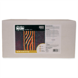 DL-33 Low Tide is a glossy iron glaze, transparent brown where thin and gray-green where thick. Amaranth Stoneware Canada.