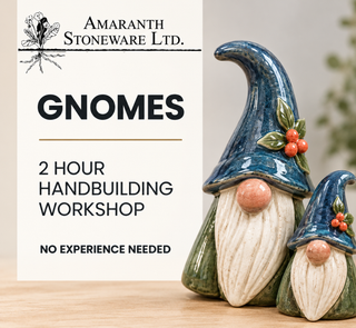 Holiday Gnomes: Hand-building Workshop