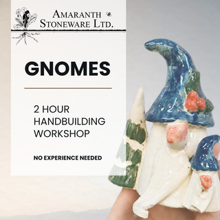 Holiday Gnomes: Hand-building Workshop
