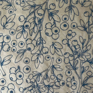 Blueberries (Outline) - Underglaze Transfer by Elan Transfers