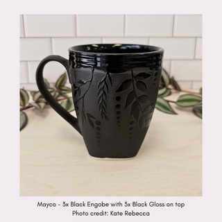 Black Engobe by Mayco EG-005