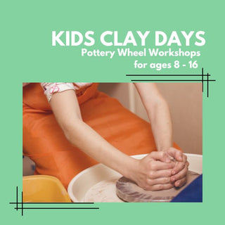 Kids Clay Days - Youth Pottery Wheel Workshops