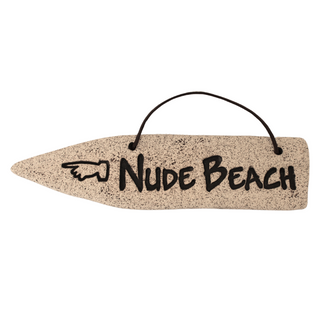 Handcrafted 4x3.5-inch weatherproof stoneware plaques with rustproof 14.5-inch hangers. Handcrafted in Kingston, Ontario at Amaranth Stoneware.