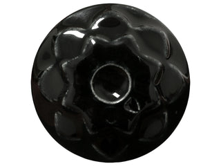 Deep, opaque black glaze. Cone 5-6. Dinnerware Safe. Safe for Spray Application. Mixable. Amaranth Stoneware Canada.