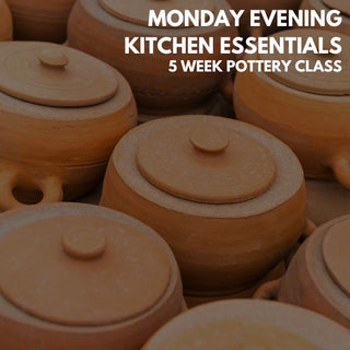 Monday Evening Pottery for the Kitchen Wheel Class (Jan. Start)