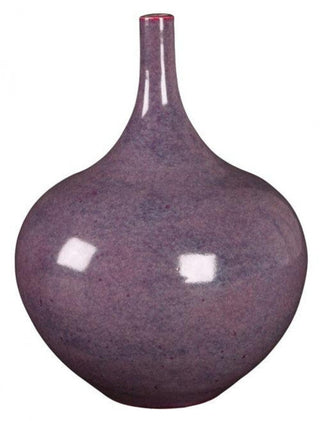 Smokey Merlot is a warm, dark purple glaze with a soft float of lilac over the surface. Amaranth Stoneware Canada.