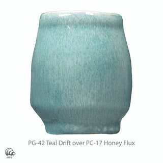 PG-42 Teal Drift Phase Glaze (PG) by Amaco