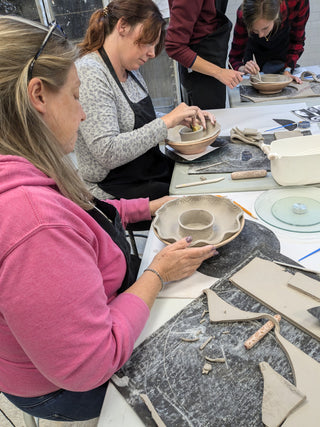 Chip & Dip Bowls - Handbuilding Workshop