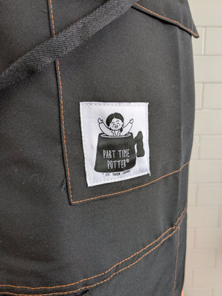 Split-Leg Craft Apron by Part-Time Potter