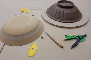 RD2 Bowl Bundle for domed bowls in 5 sizes. Includes RD2 and OG Round forms. Compatible with WA2 tools. Amaranth Stoneware Canada.