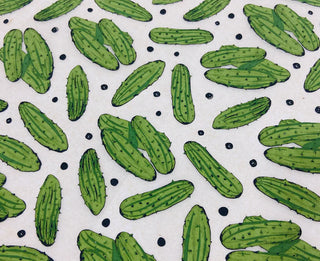 Pickles (Multi-Coloured) - Underglaze Transfer Sheet by Elan Pottery