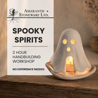 SpOOky Spirit Lanterns- Hand building Workshop
