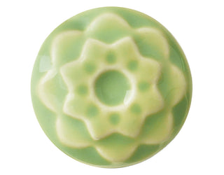 Translucent pale soft green glaze. Cone 5-6. Dinnerware Safe. Safe for Spray Application. Mixable. Amaranth Stoneware.